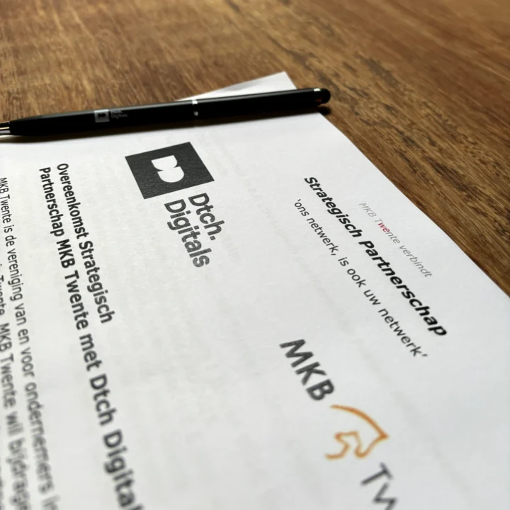 Erneute Strategische Partnerschaft Zwischen Mkb Twente Und Dtch Digitals