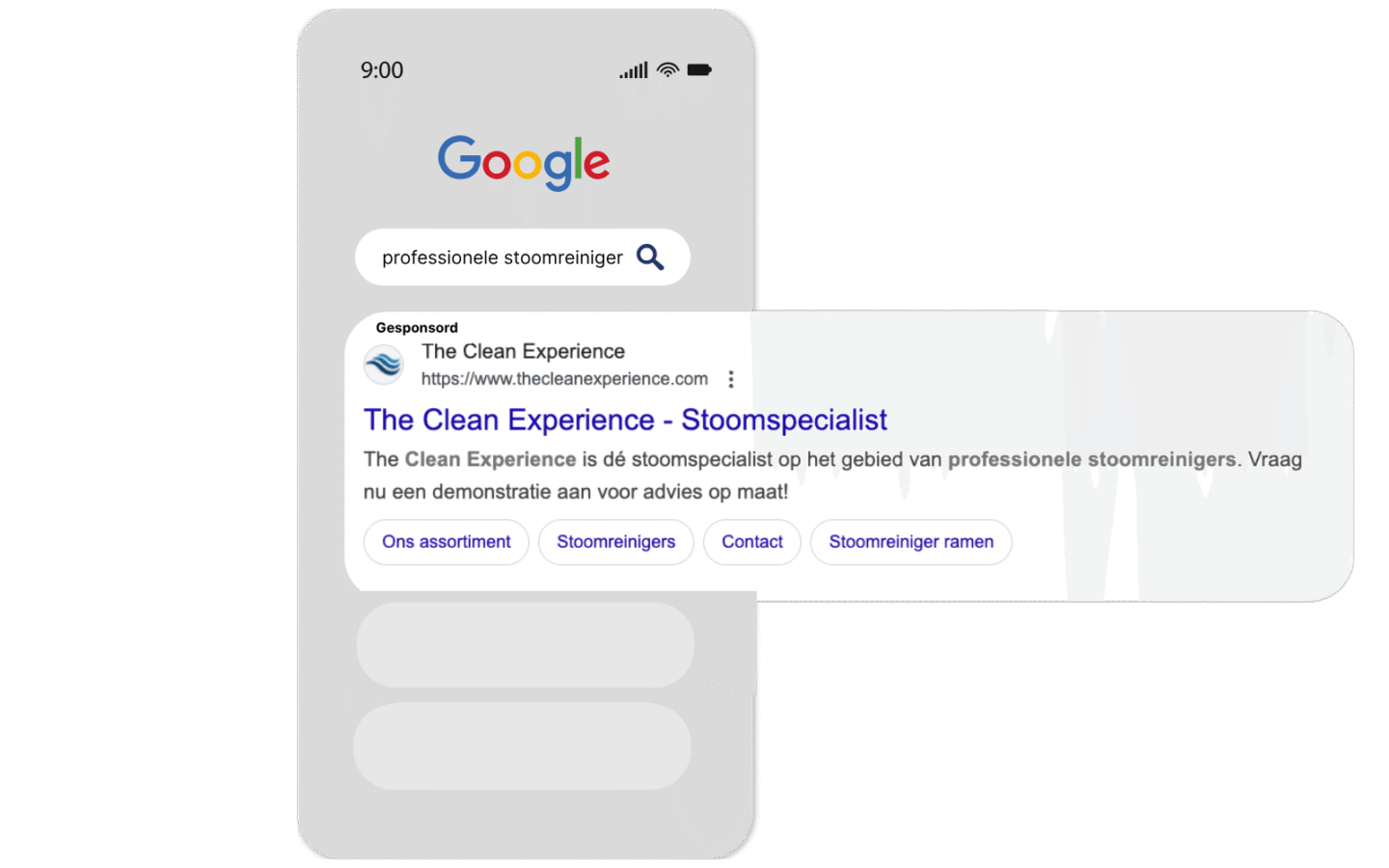 De Advertentie Campagne Staat Strak En Loopt Voor The Clean Experience