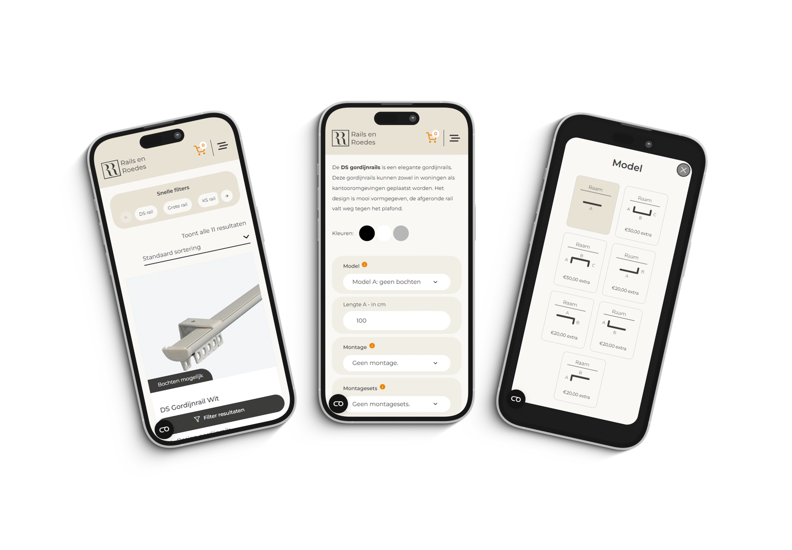 Mobiele Website Van Rails En Roedes Gemaakt Door Dtch Digitals