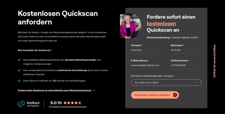 Die Daten Werden Automatisch Über Hubspot Auf Unsere Deutsche Website Geladen.