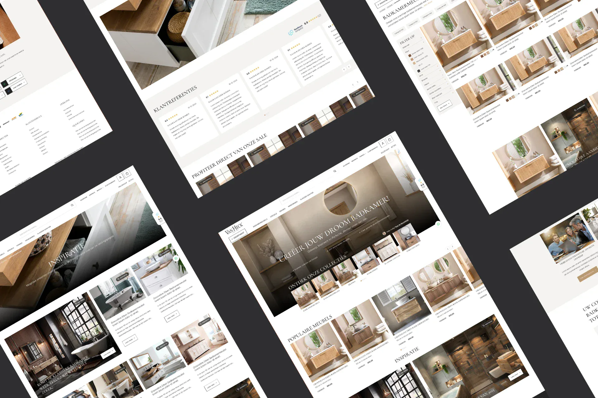Een Nieuwe Webshop Voor Van Heck Badkamers
