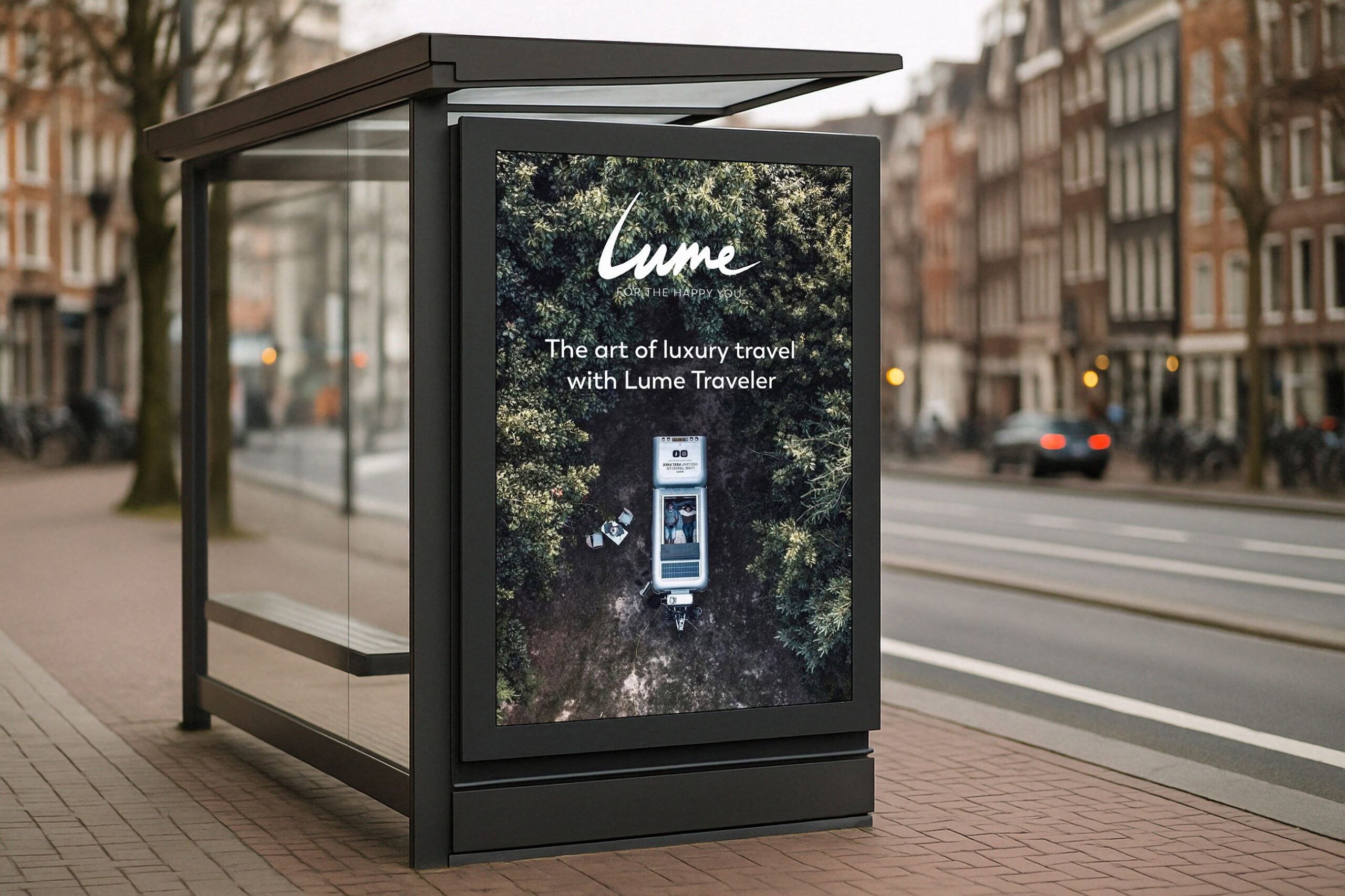Lume Traveler Abri Poster