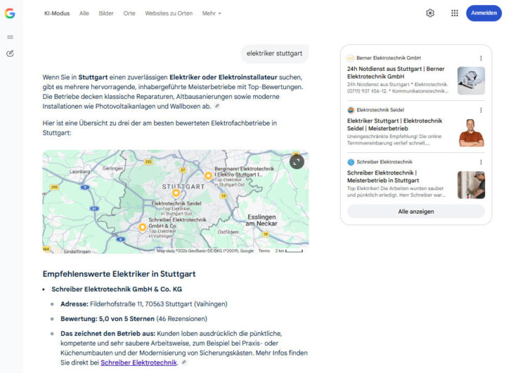Google Ki Modus