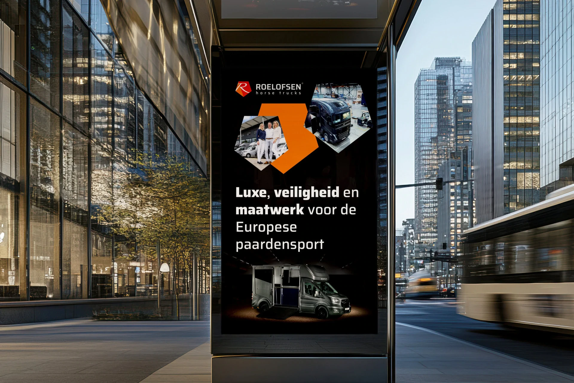 Ook De Buitenreclame Past Bij De Stijl Van De Website Alle Online Marketing Uitingen Door Dtch Digitals