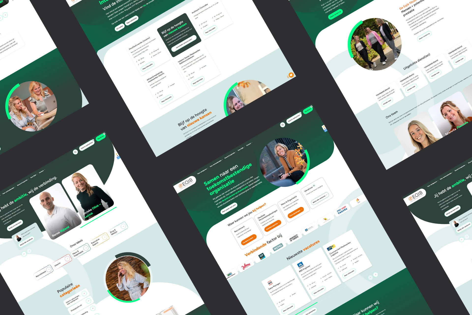 Verschillende Templates Van Eqib Door Dtch Digitals Gemaakt