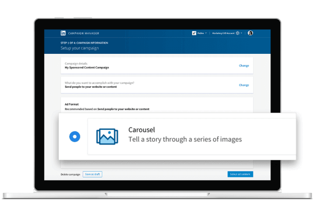 Carrousel Advertenties Linkedin Hoe Maak Je Een Linkedin Carrousel Campagne Maakt