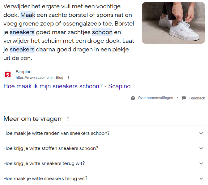 Structured data FAQ blok SEO CRO