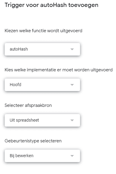 Het uploaden van sales