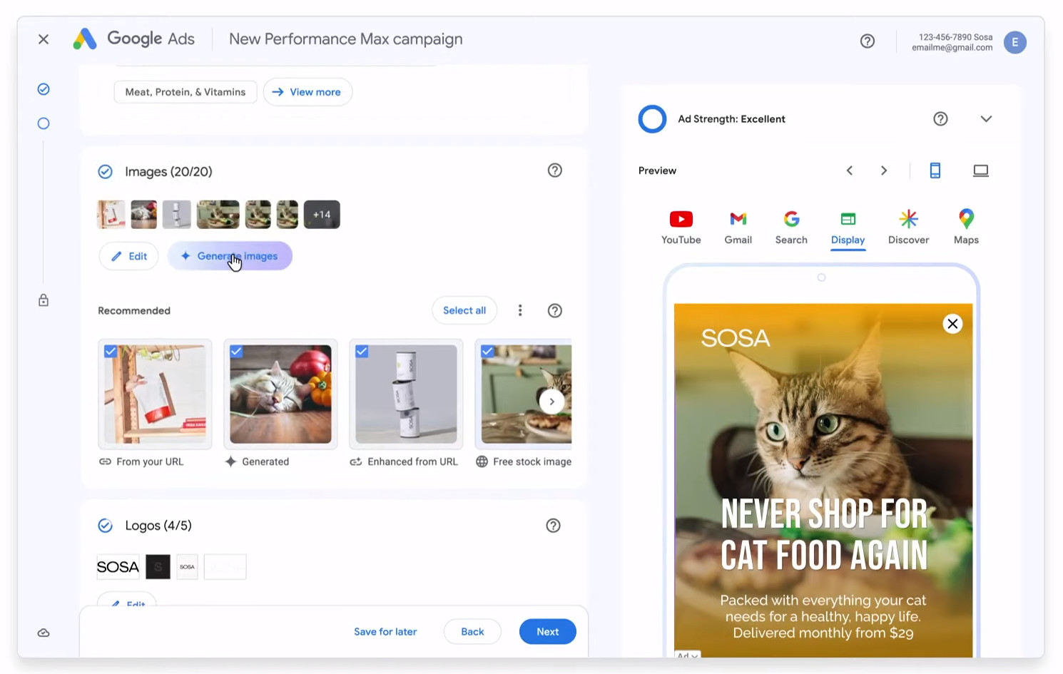 Google Performance max AI