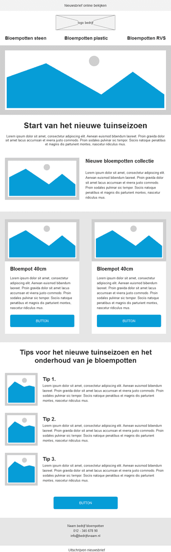 Nieuwsbrief voorbeeld