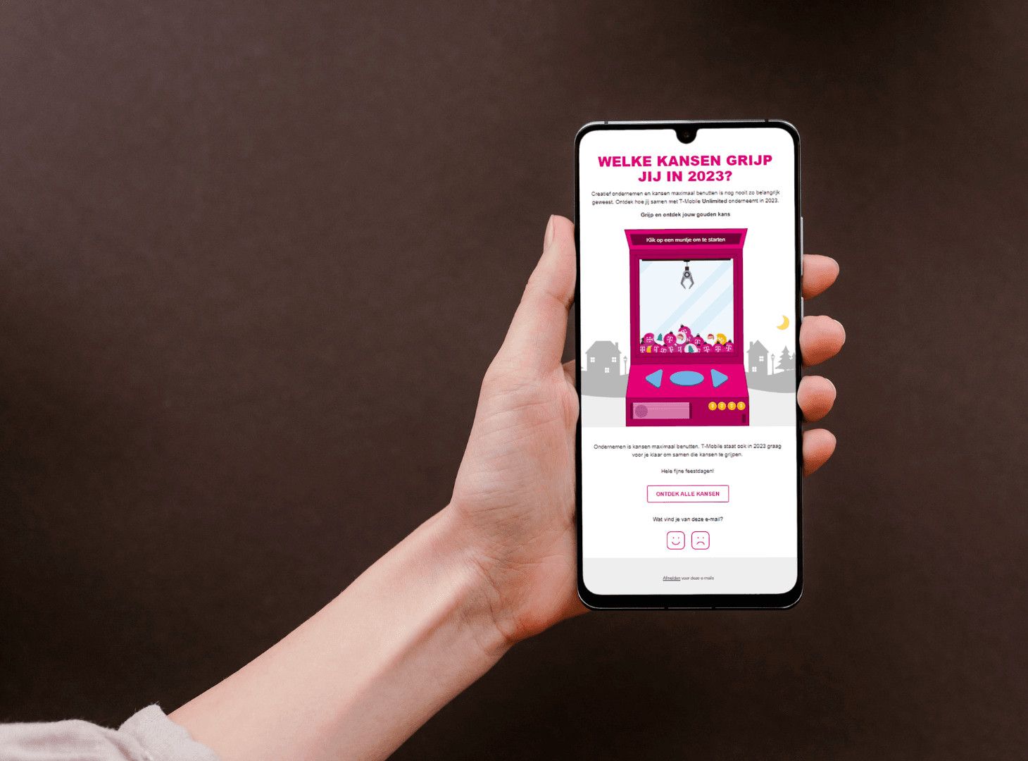 Tmobile-welke kans grijp jij email campagne