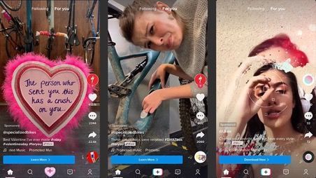 Voorbeeld adverteren TikTok social media 
