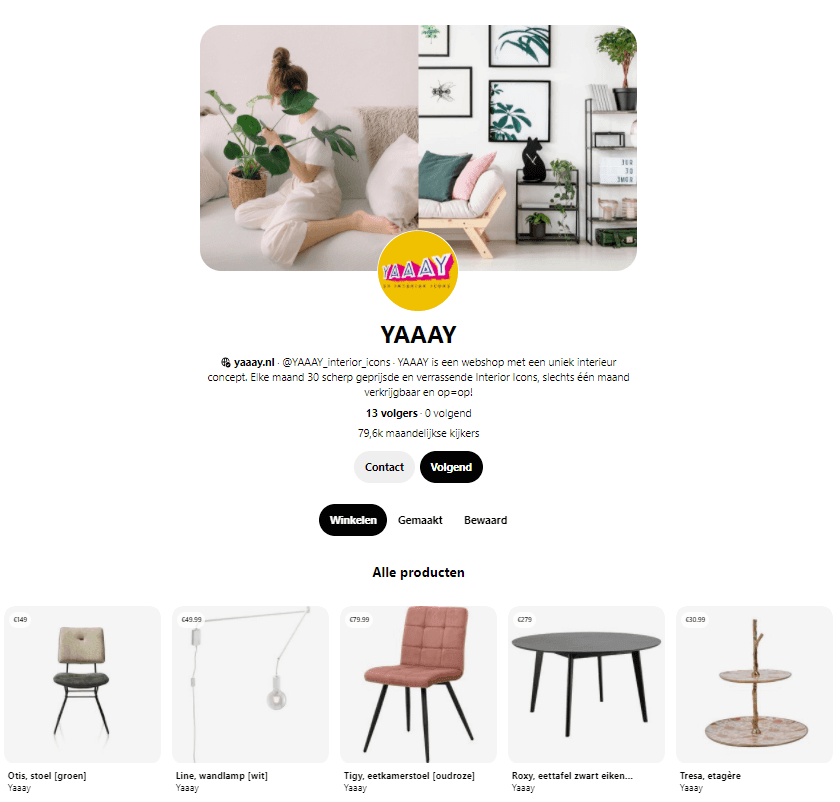 Pinterest adverteren