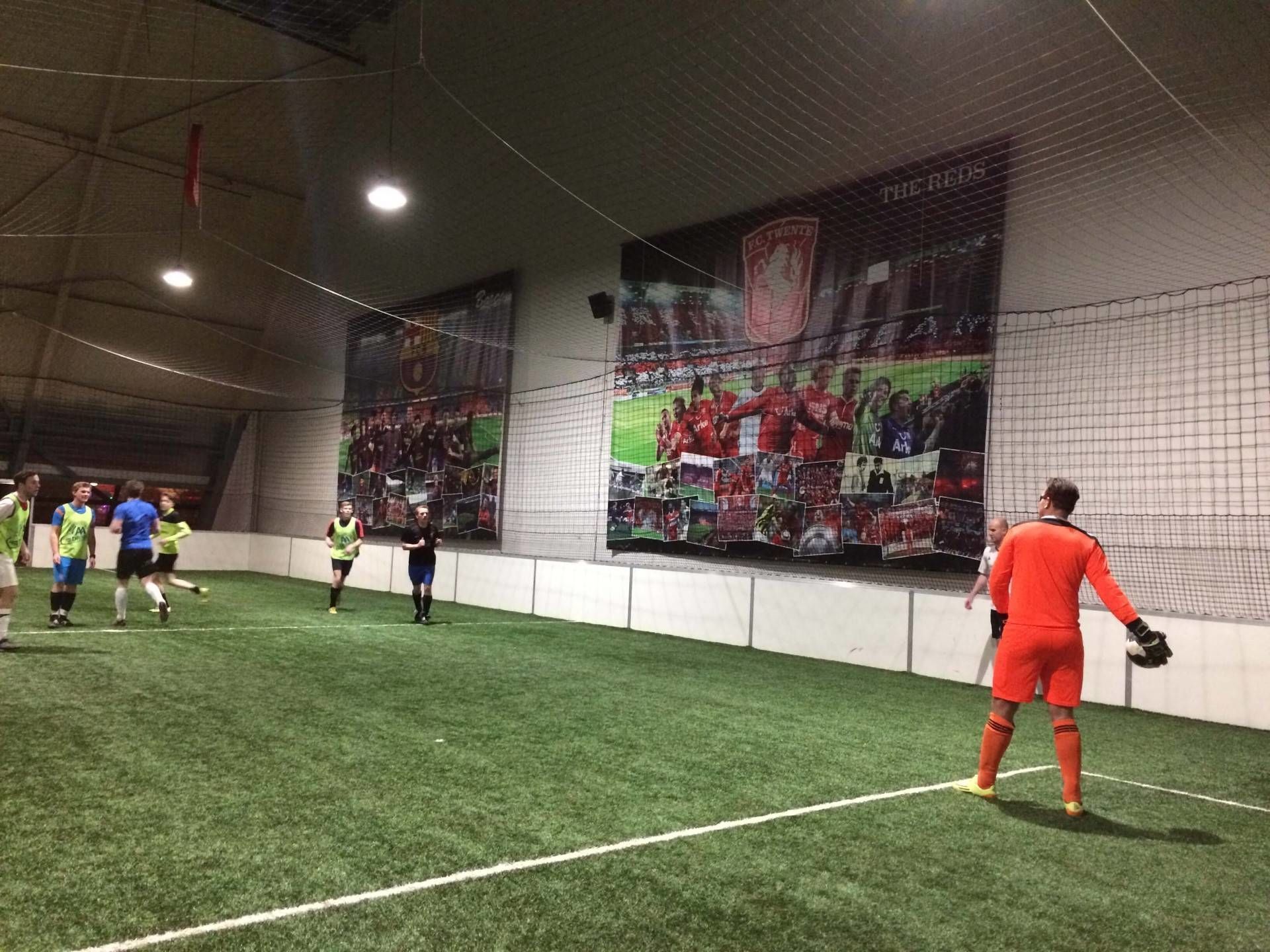 Voetbalwedstrijd als teamactiviteit