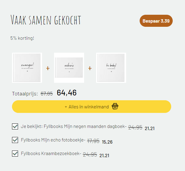 Vaak Samen Gekocht Met