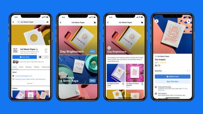 Facebook Shops Gelanceerd