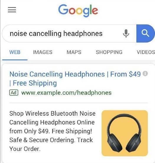Google Beeld Extensie Ads Search 1