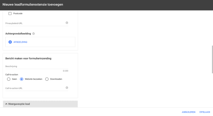 Vijfde Afbeelding Google Ads Test Nieuwe Advertentie Extensie