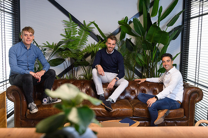 Luuk Rouwhorst Bram Lucas En Stefano Golia Directie Dtch Digitals
