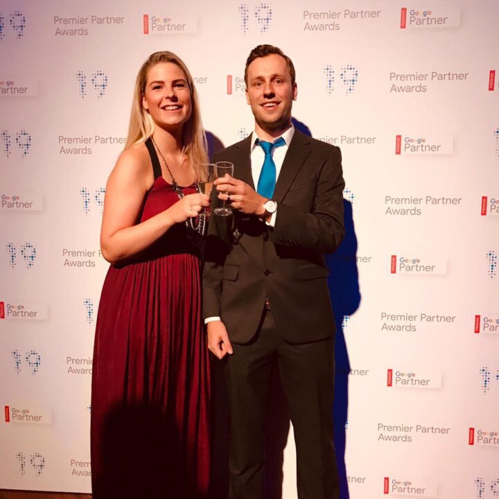 Collegas Bij De Uitreiking Van De Premier Partner Awards
