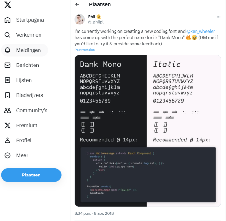 Custom Font