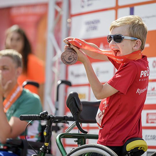 Framerunner Thijs Wilps 9 Uit Helendoorn Wint Bronzen Medaille Emiel Muijdermankopie
