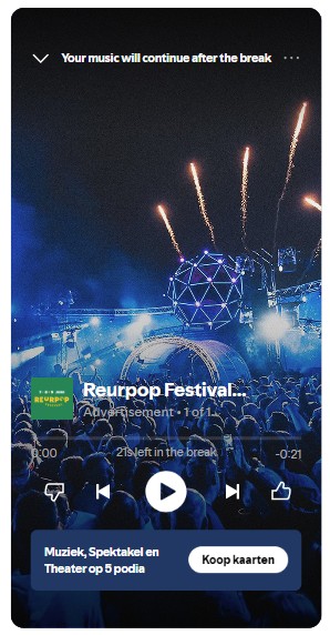 Voorbeeld Reurpop Ad