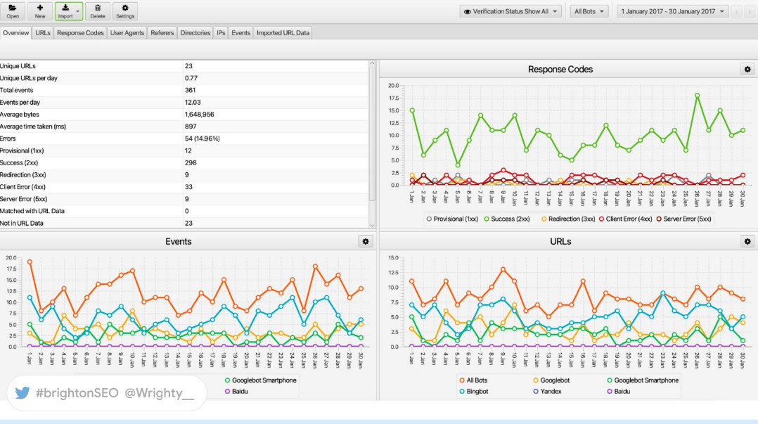 Alex - Log File Analyzer