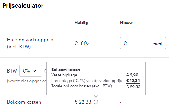 Bol.com producten plaatsen en commissie
