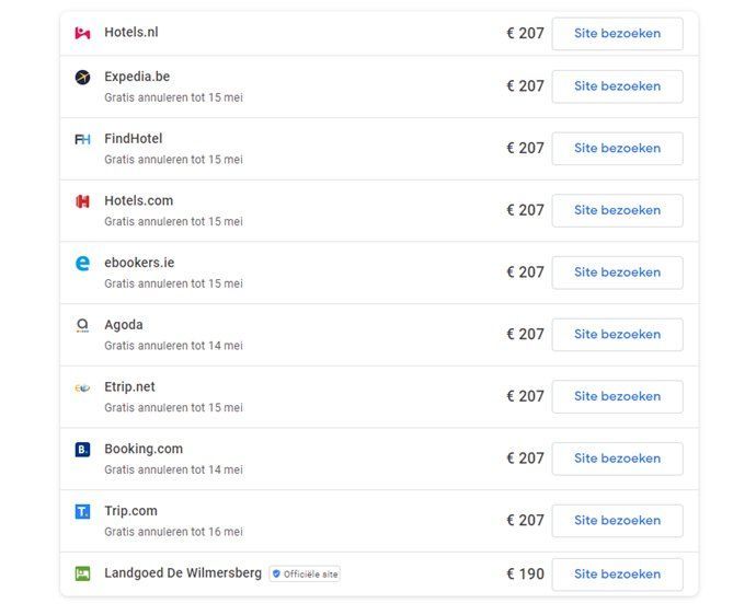 Boekingsmodule toevoegen in Google Mijn Bedrijf