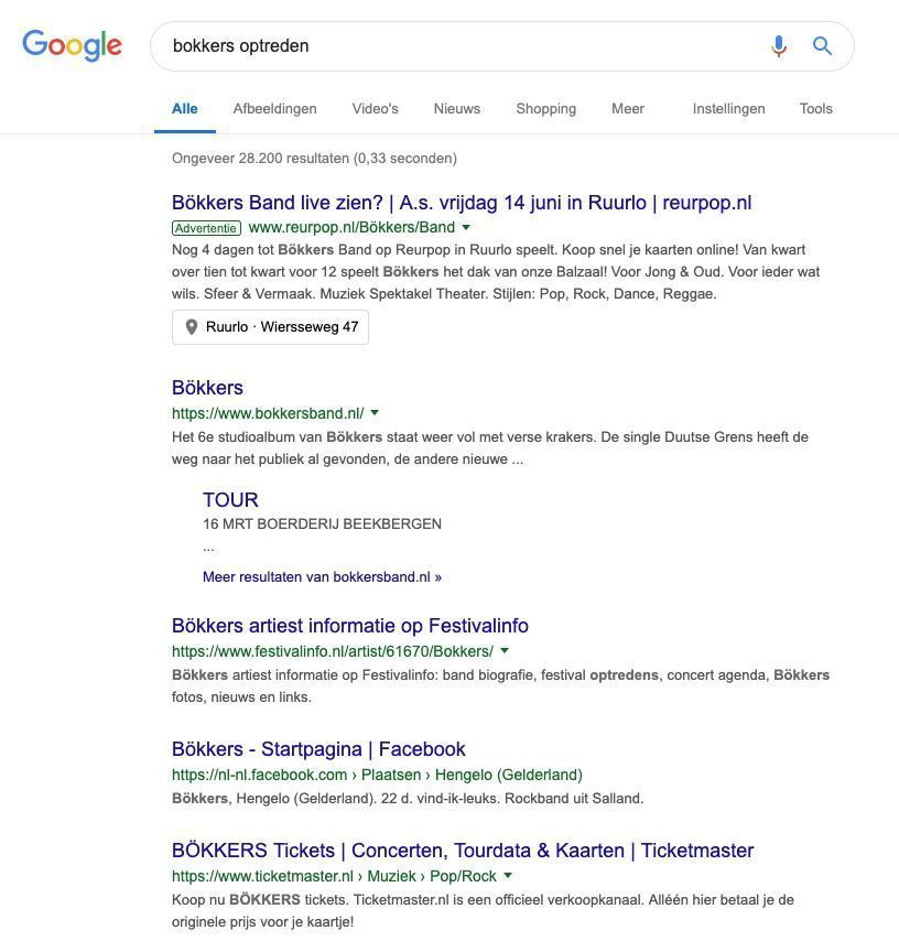 Google Adverteren Reurpop