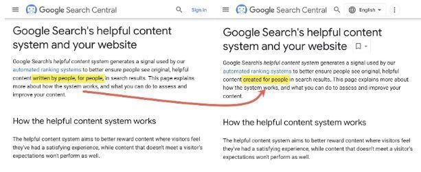 Google Search central richtlijnen