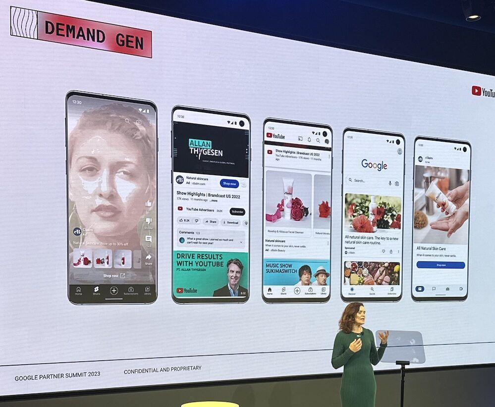 Google Partner Summit 2023 Day 2 demand gen update