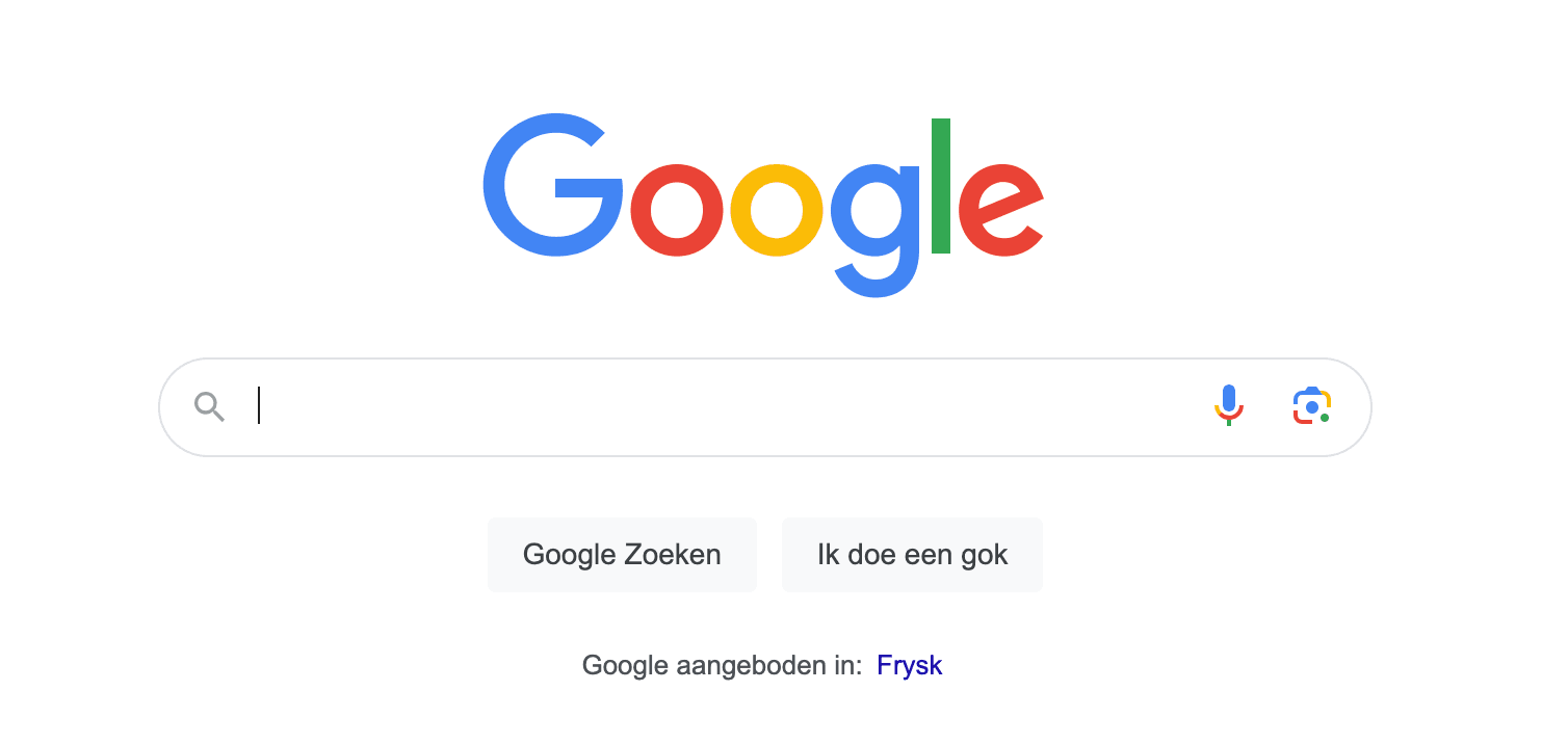 De Zoekmachine Google