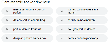 Gerelateerde zoekwoorden