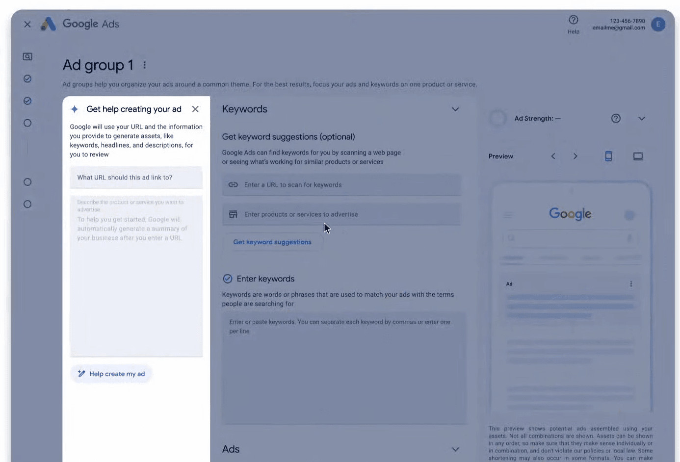 Google AI conversational