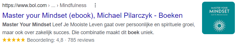 Review structured data toegevoegd aan zoekmachine