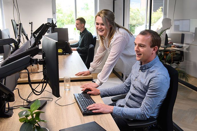 Team van specialisten samenwerken voor meer resultaat