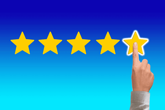 Reviews zijn ook erg belangrijk voor je lokale imago