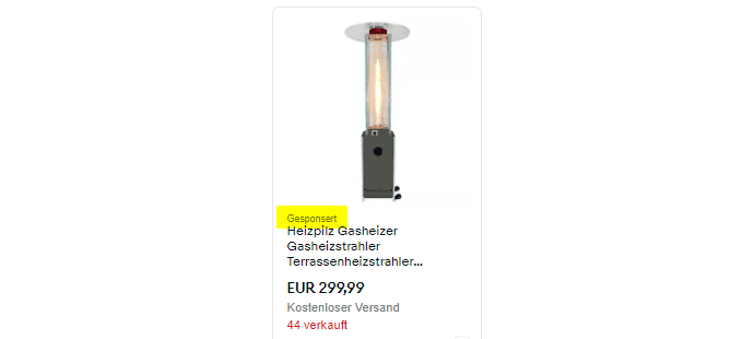 Adverteren op Ebay