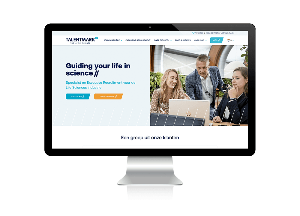 webdesign voor talentmark
