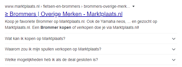 Faq In De Zoekmachine