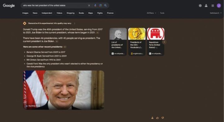 Sge President Usa Trump