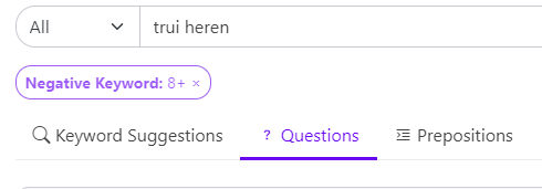 Long Tail Zoekwoorden Via Keywordtool.io