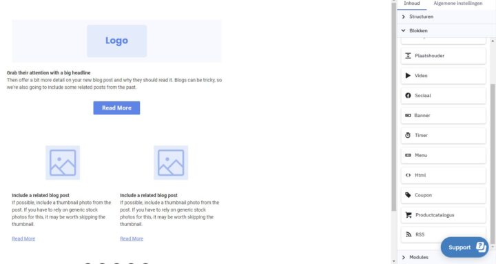 Bouw Eenvoudig Een Professionele Email In Mailblue