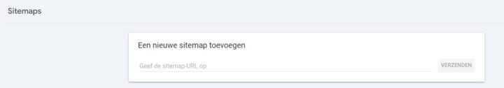 Google Search Console Sitemap Indienen
