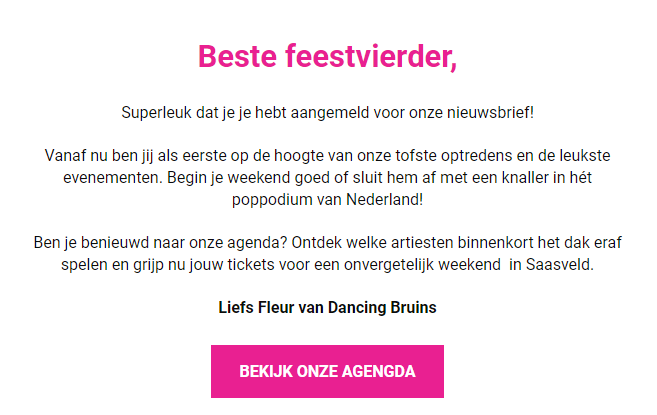 Voorbeeld Dancing Bruins