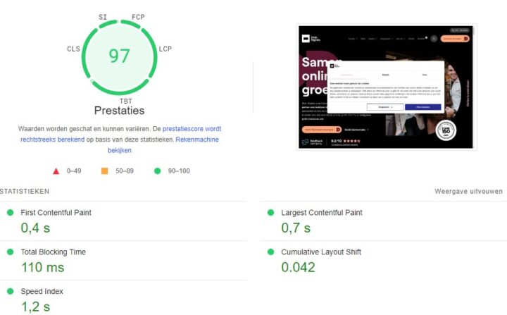 Pagespeed Insight Check