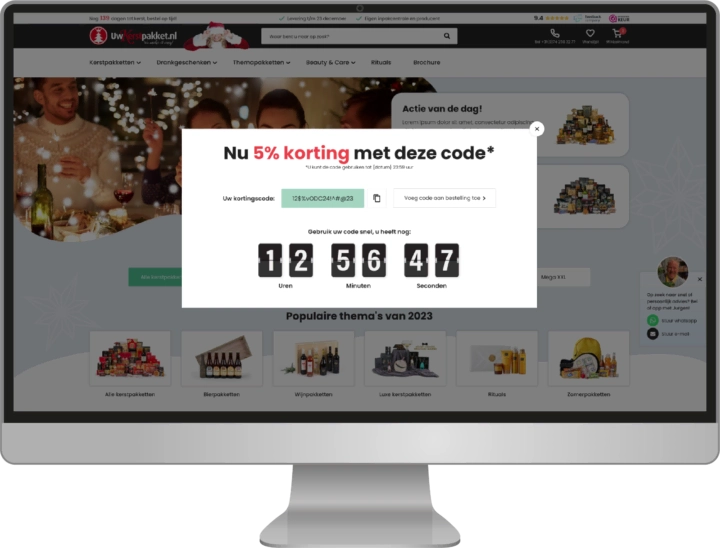Webdesign Rekening Houden Met Black Friday En Popups Toevoegen