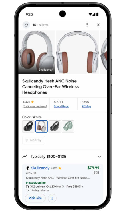 Nieuwe Google Shopping Overzicht Met Prijzen, Prijsstijgingen En Wijzigingen